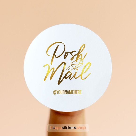 Thank You For Shopping My Closet! Stickers & Labels with your custom wor… - Picture 11 of 17